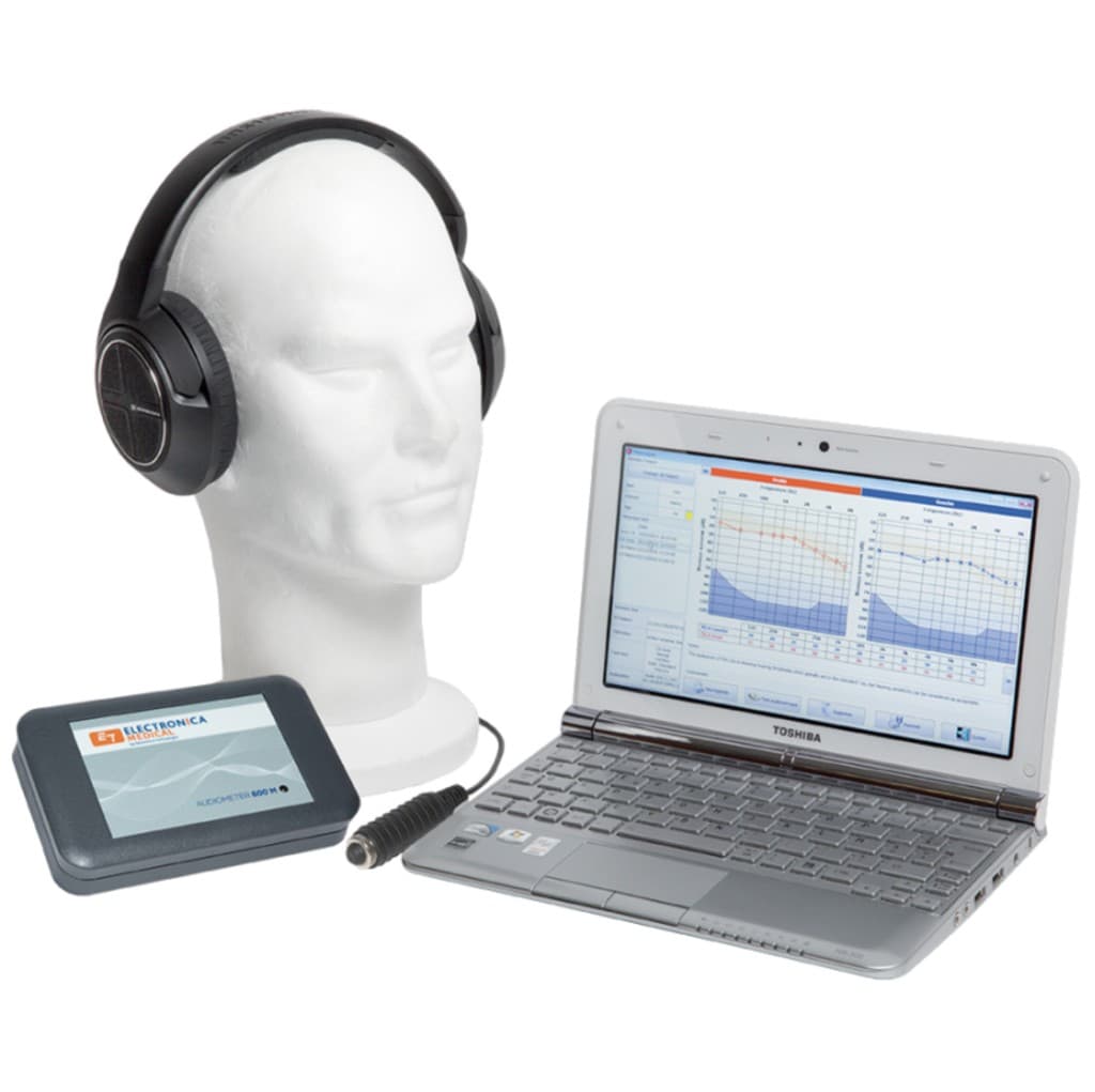 Skríningový audiometer